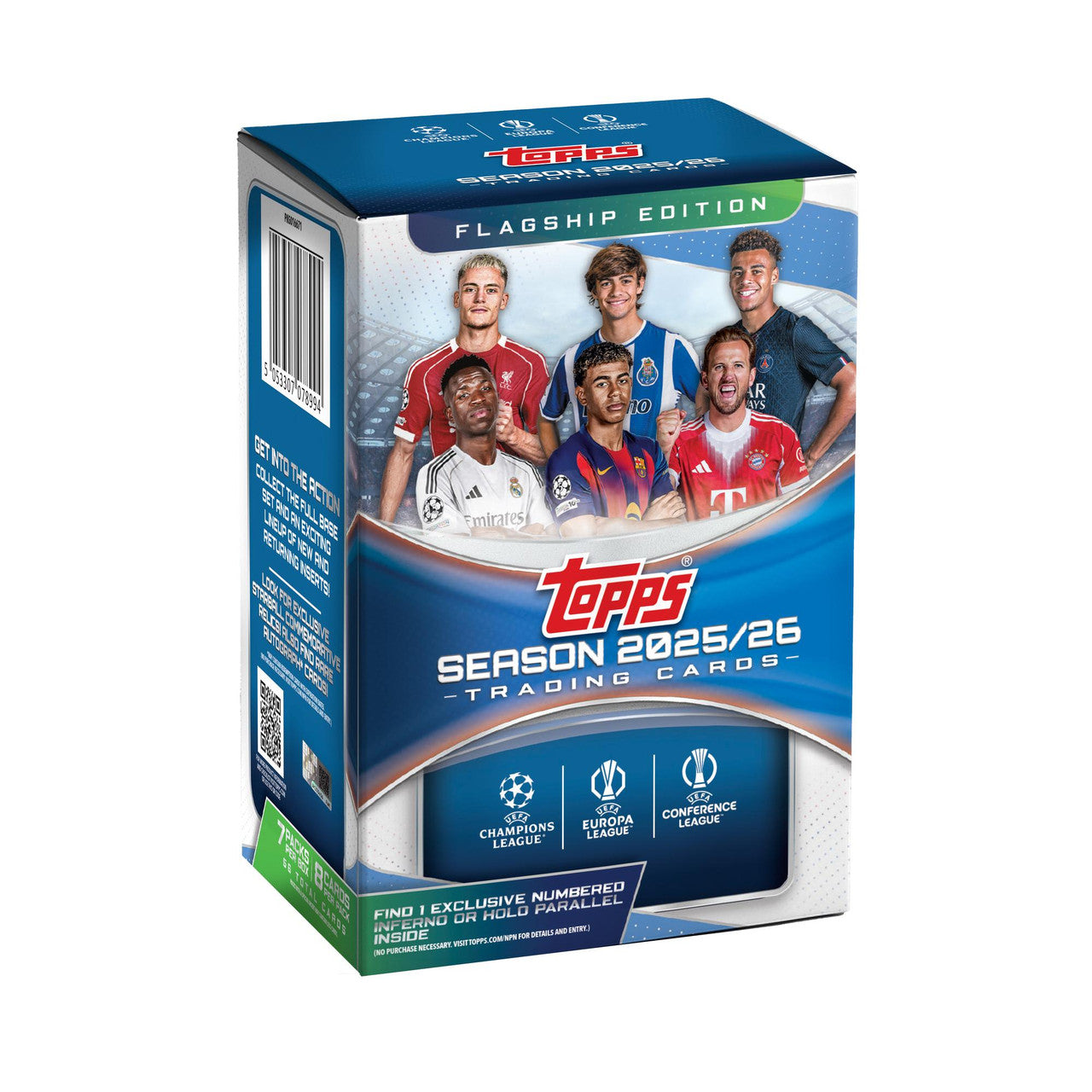 2025-26 Topps UEFA Club Competitions - Value Box