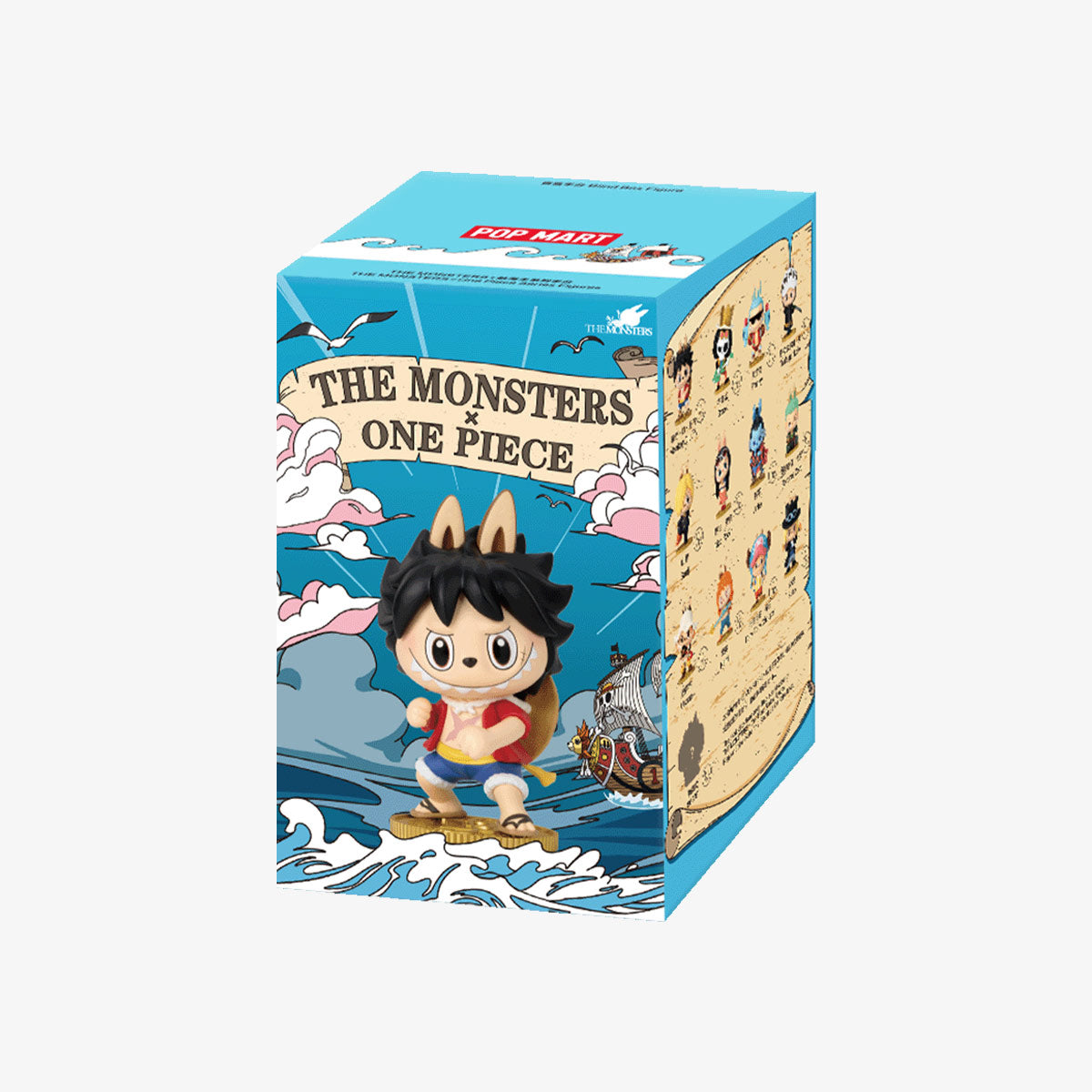 One Piece x Labubu The Monsters Pop Mart Individual Blind Box Figures
