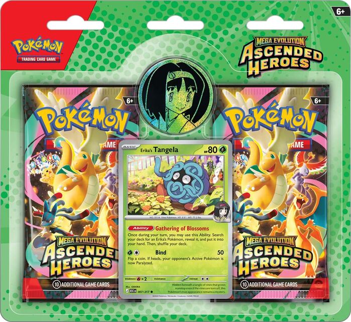 Pokémon Trading Card Game: Mega Evolution Ascended Heroes Collection Erika