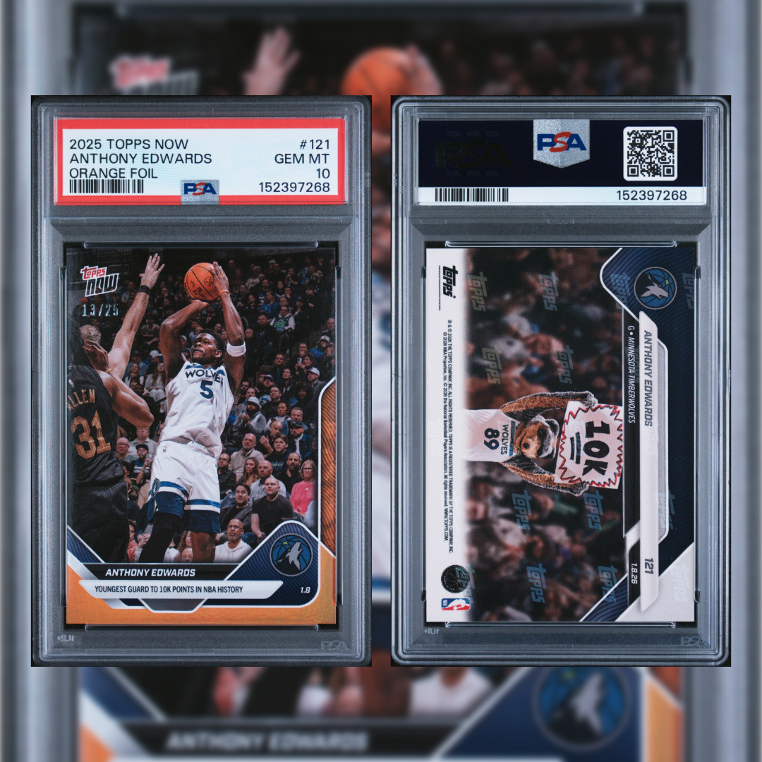 2025 Anthony Edwards #121 PSA 10 152397268