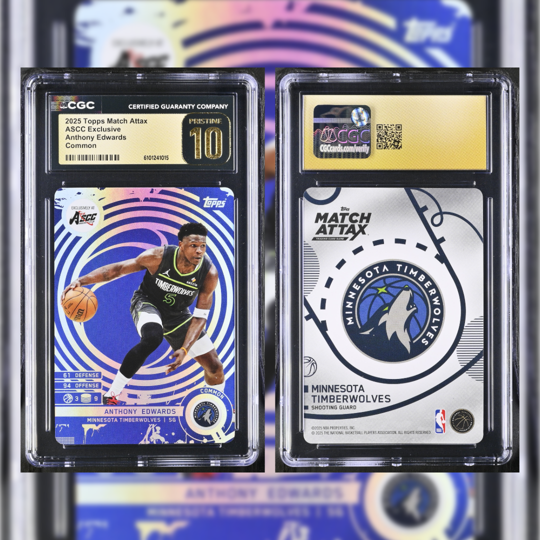 2025 Anthony Edwards CGC PRISTINE 10 6101241015