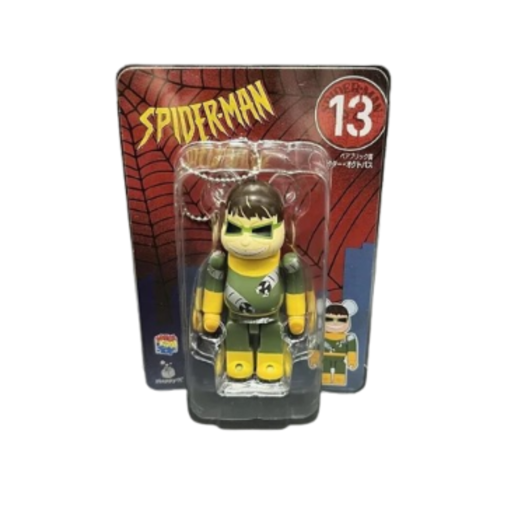 🕷 BEARBRICK 100% Happy Kuji - Spiderman Doctor Octopus Keychain