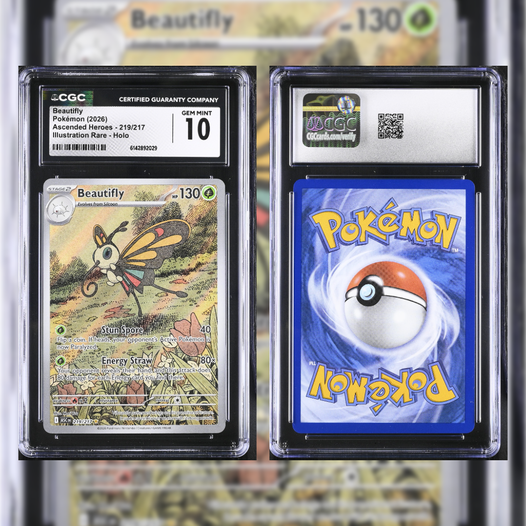 2026 Beautifly #219 CGC GEM MINT 10 6142892029