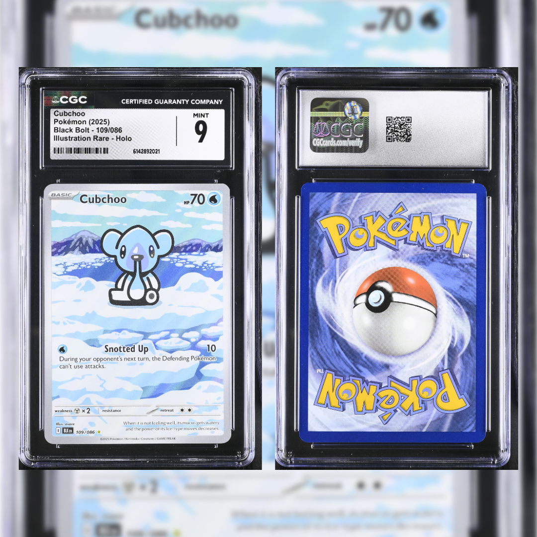 2025 Cubchoo #109 CGC 9 6142892021