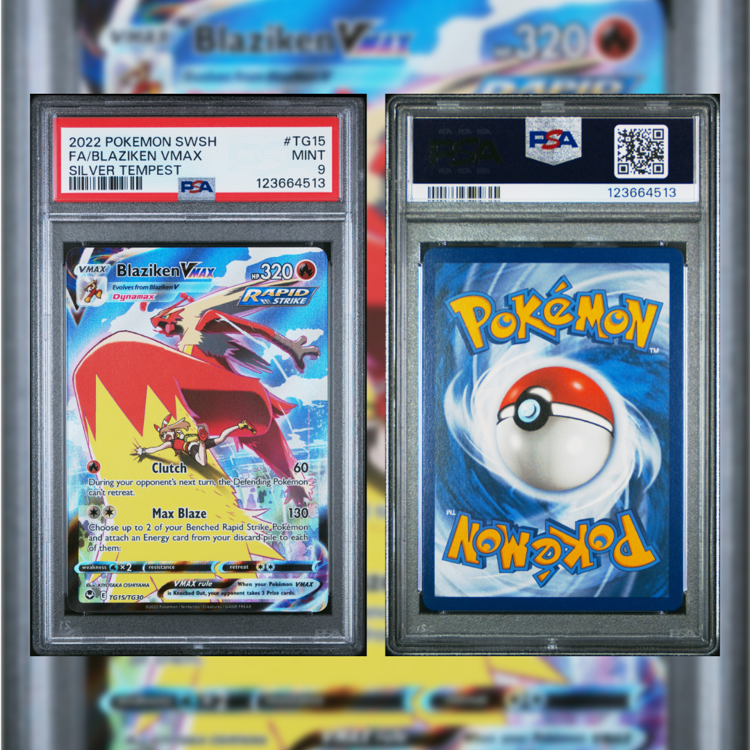 2022 FA/Blaziken VMAX #TG15 PSA 9 123664513