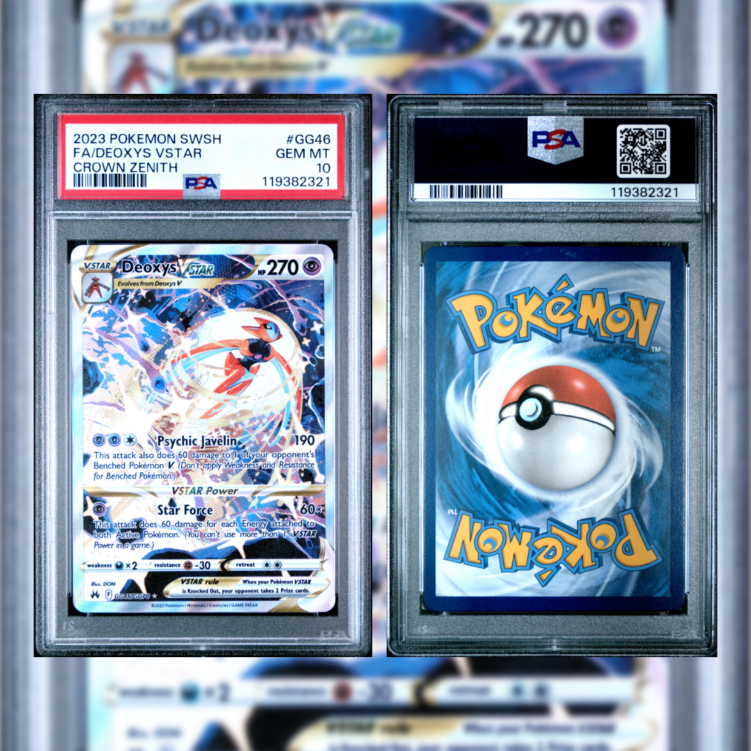 2023 FA/Deoxys VSTAR #GG46 PSA 10 119382321