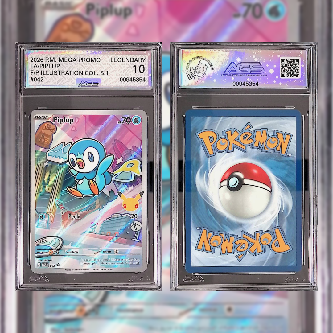 2026 FA/Piplup #042 AGS Legendary 10 00945354