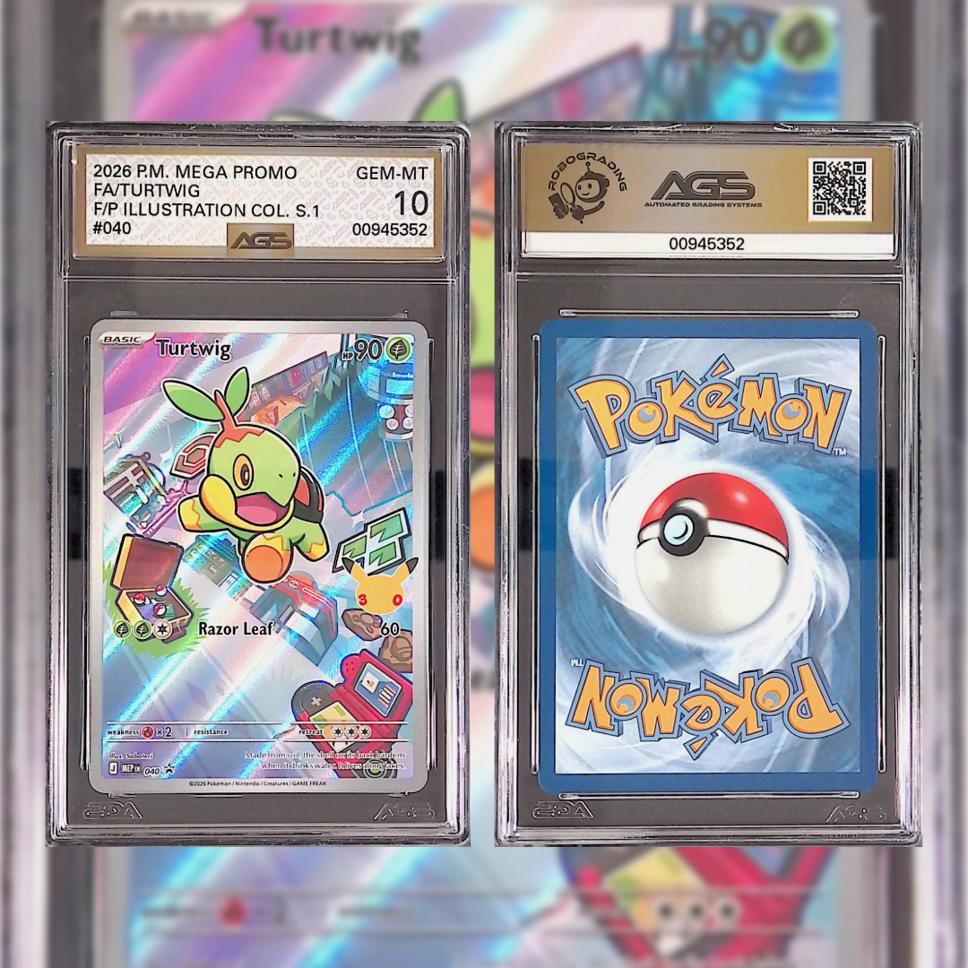 2026 FA/Turtwig #040 AGS GEM-MT 10 00945352