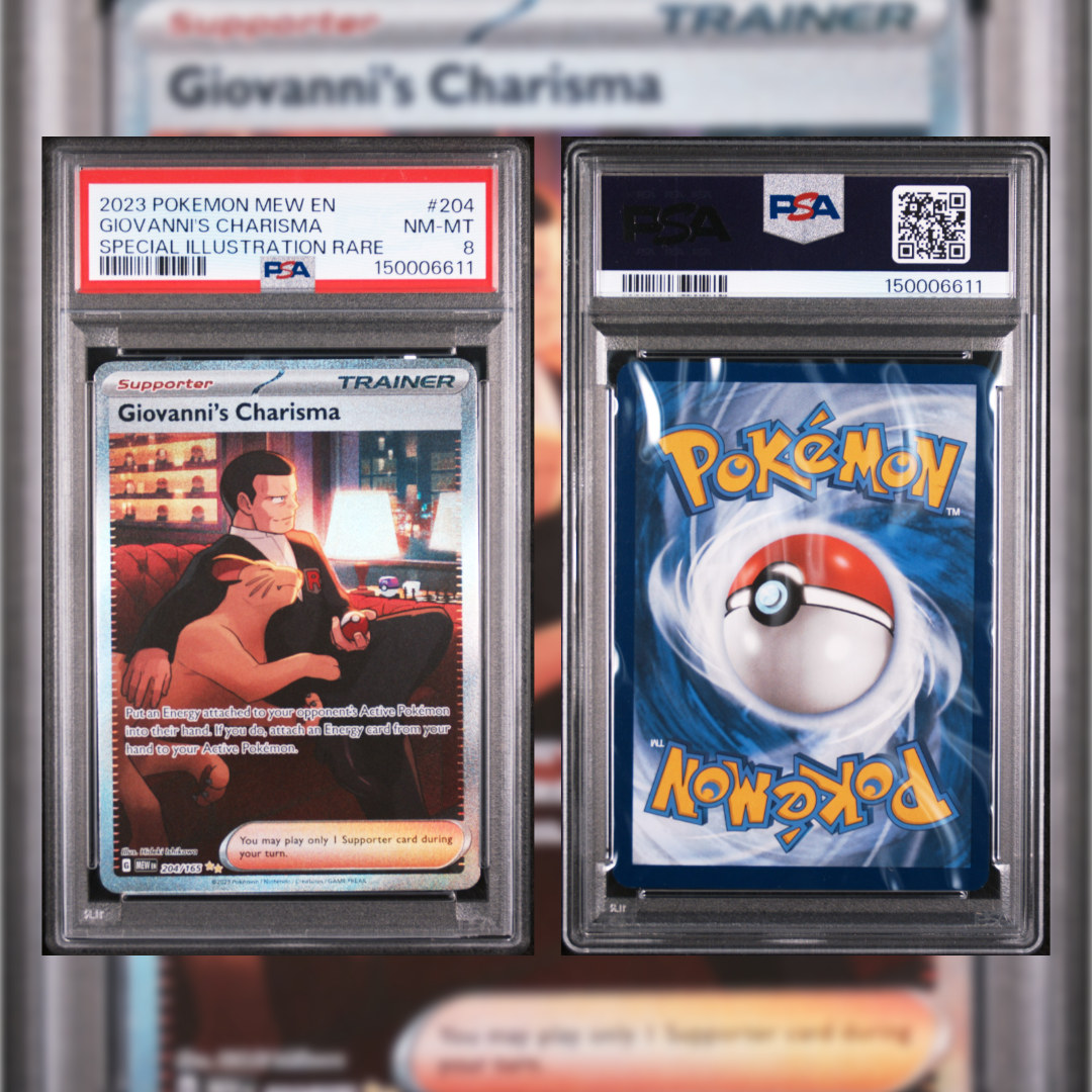 2023 Giovanni's Charisma #204 PSA 8 150006611