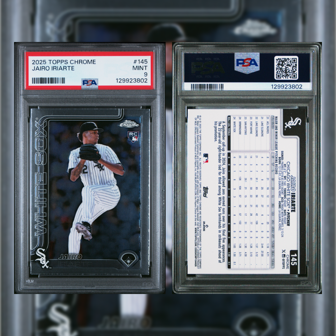 2025 Jairo Iriarte #145 PSA 9 129923802
