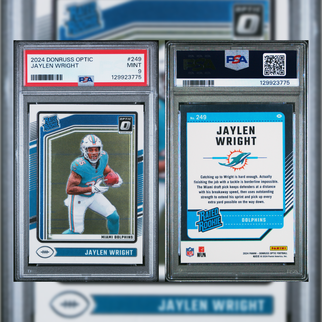 2024 Jaylen Wright #249 PSA 9 129923775