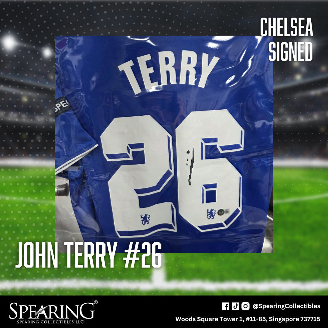 John Terry #26 Chelsea Signed Jersey