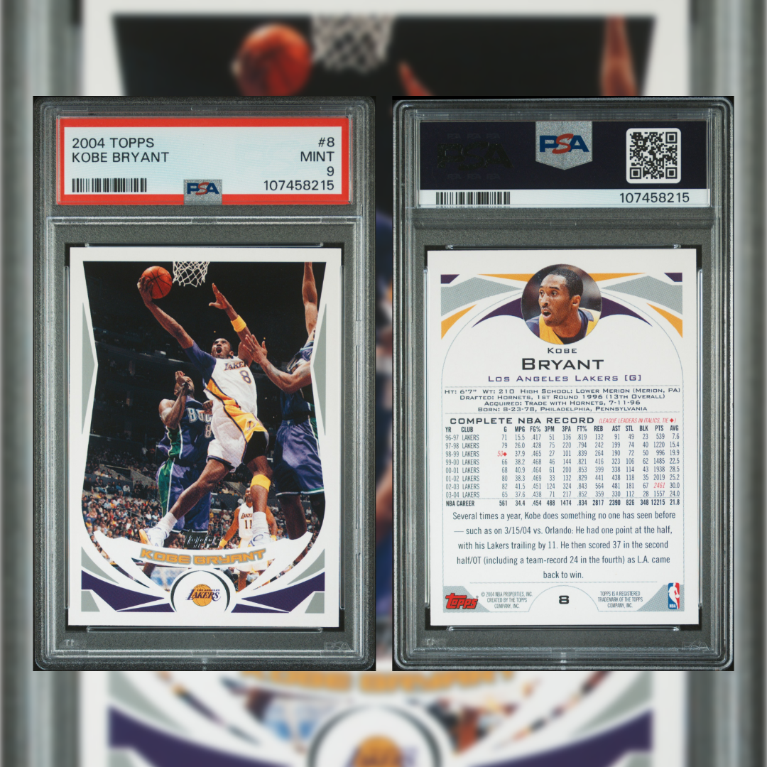 2004 Kobe Bryant #8 PSA 9 107458215