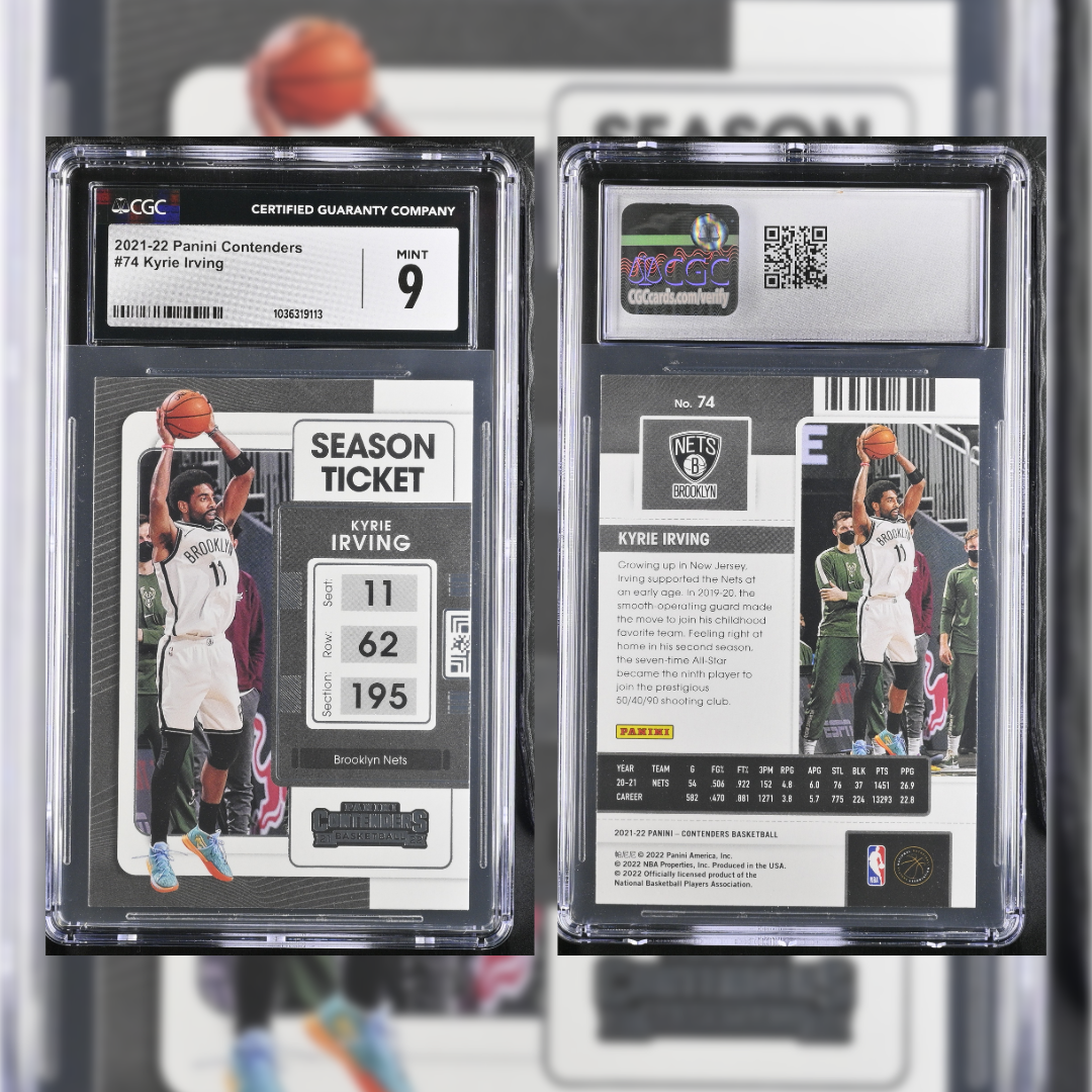 2021-22 Kyrie Irving #74 CGC 9 1036319113