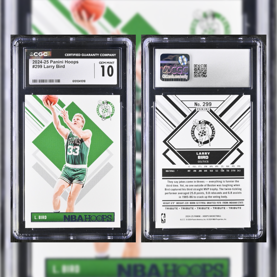 2024-25 Larry Bird #299 CGC GEM MINT 10 6101241018