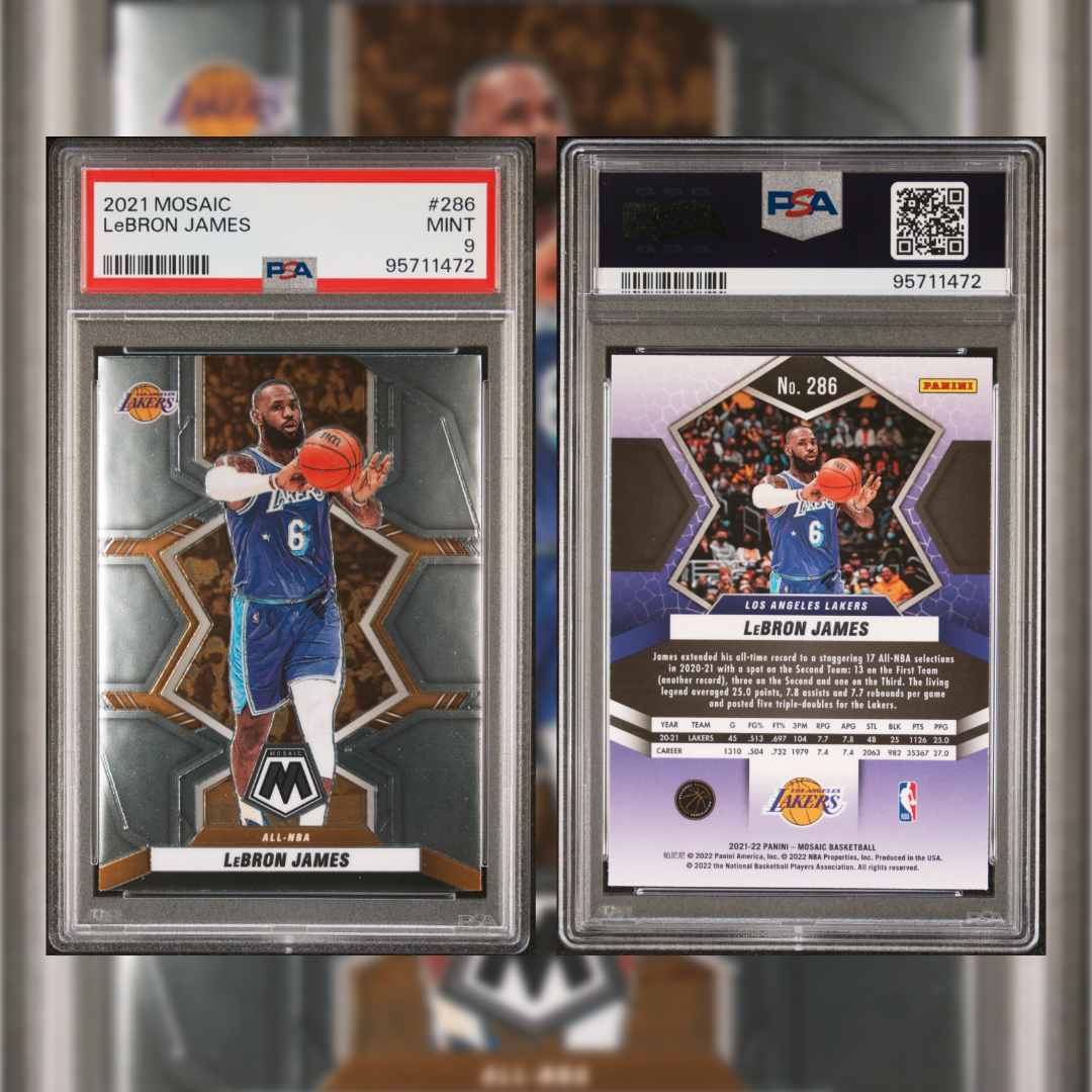 2021 Lebron James #286 PSA 95711472