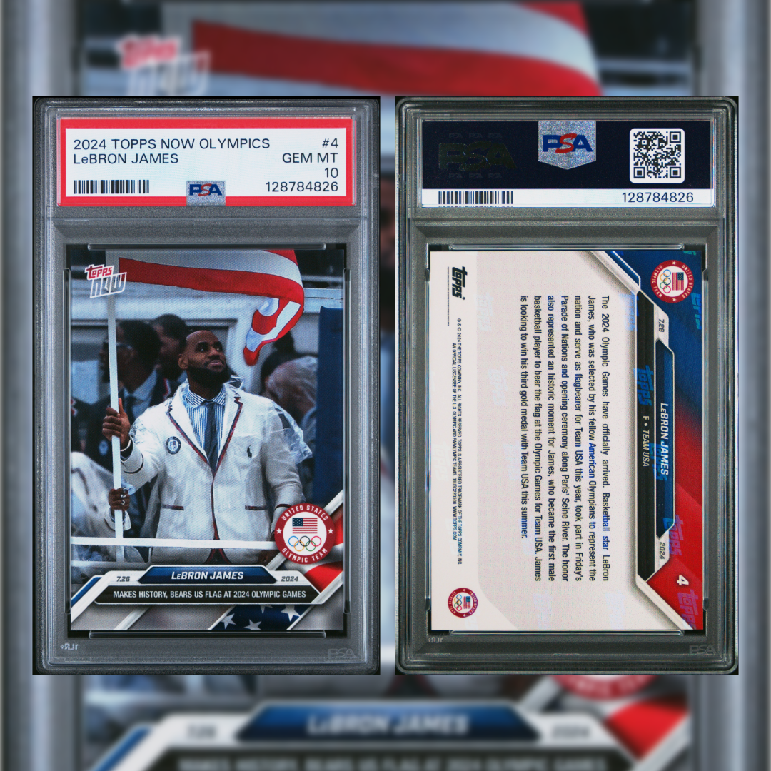 2024 Lebron James #4 PSA 10 128784826