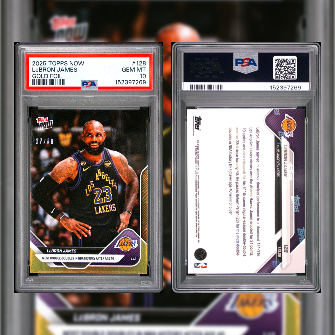 2025 Lebron James #128 PSA 10 152397269