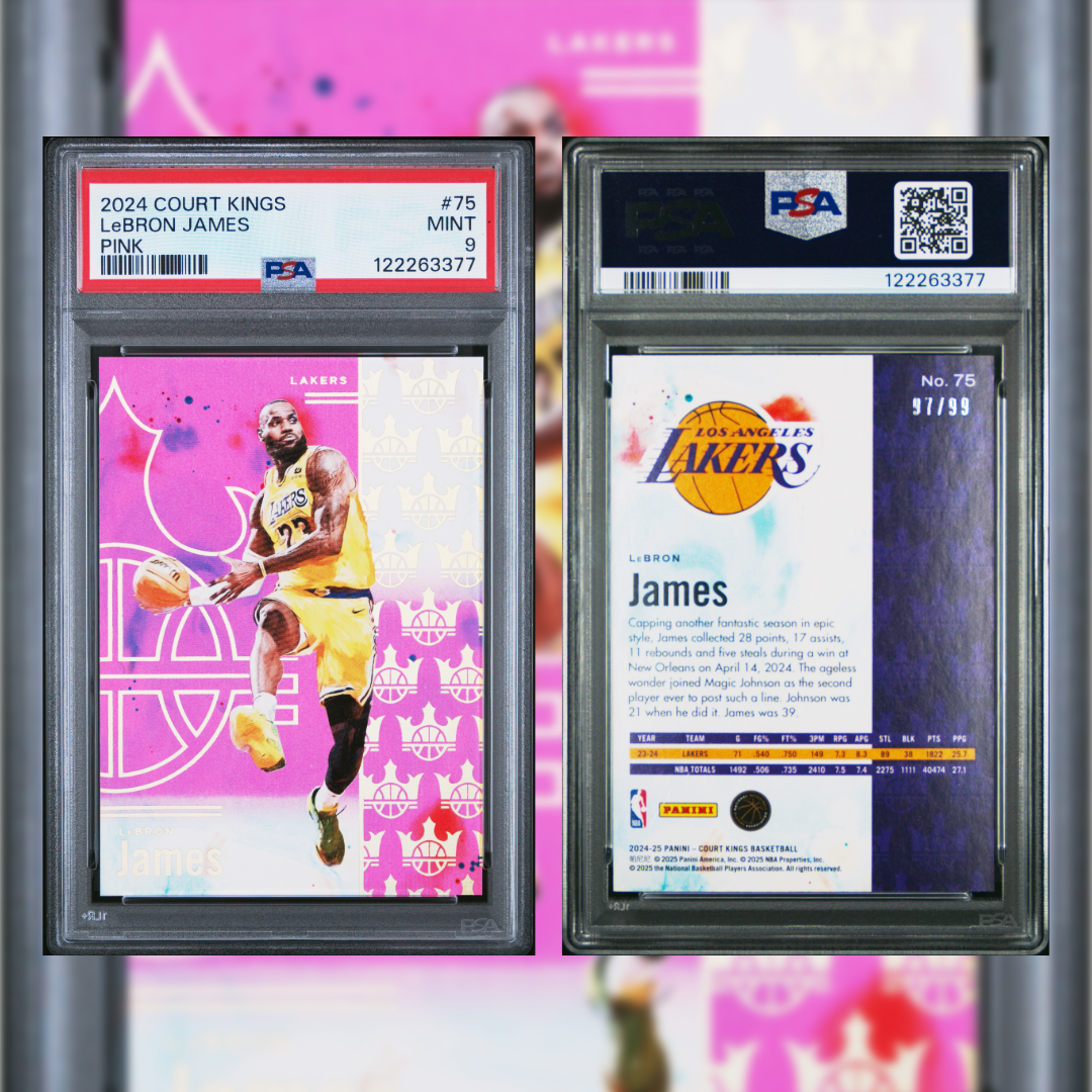 2024 Lebron James #75 PSA 9 122263377