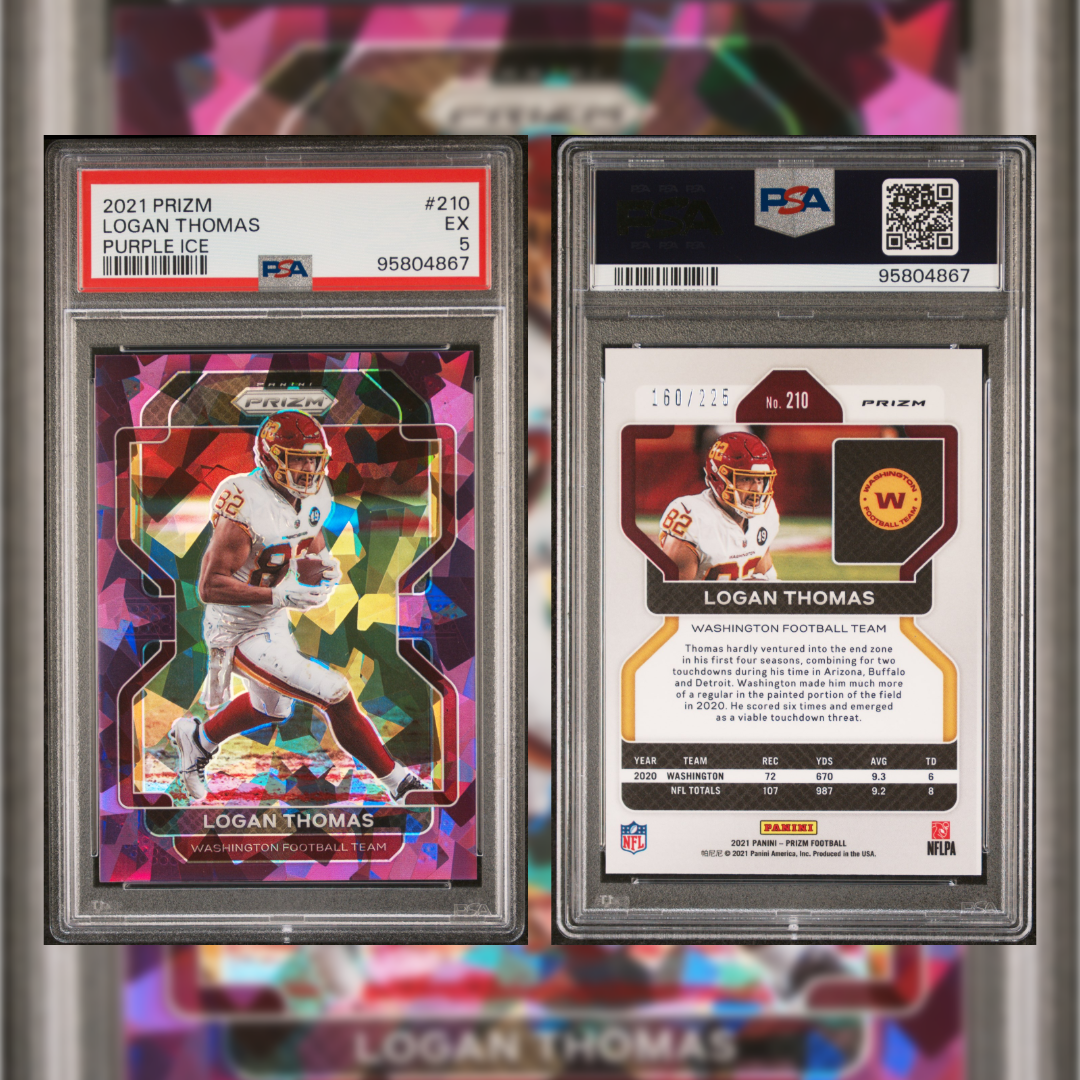 2021 Logan Thomas #210 PSA 5 95804867