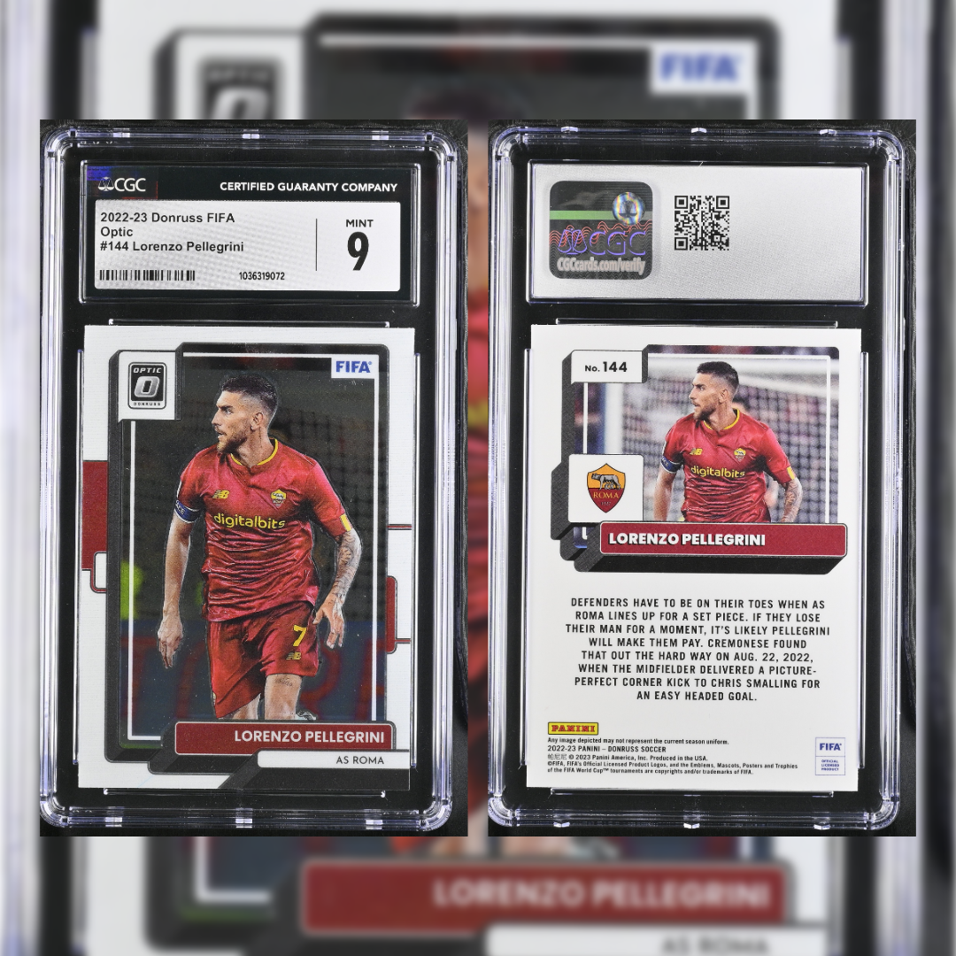 2022-23 Lorenzo Pellegrini #144 CGC 9 1036319072
