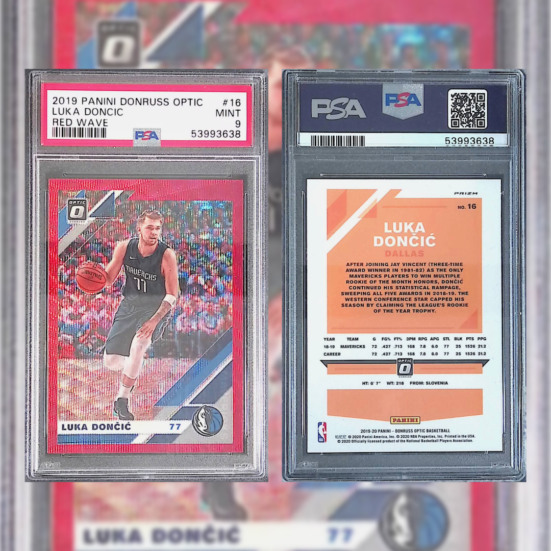 2019 Luka Doncic #16 PSA 9 53993638