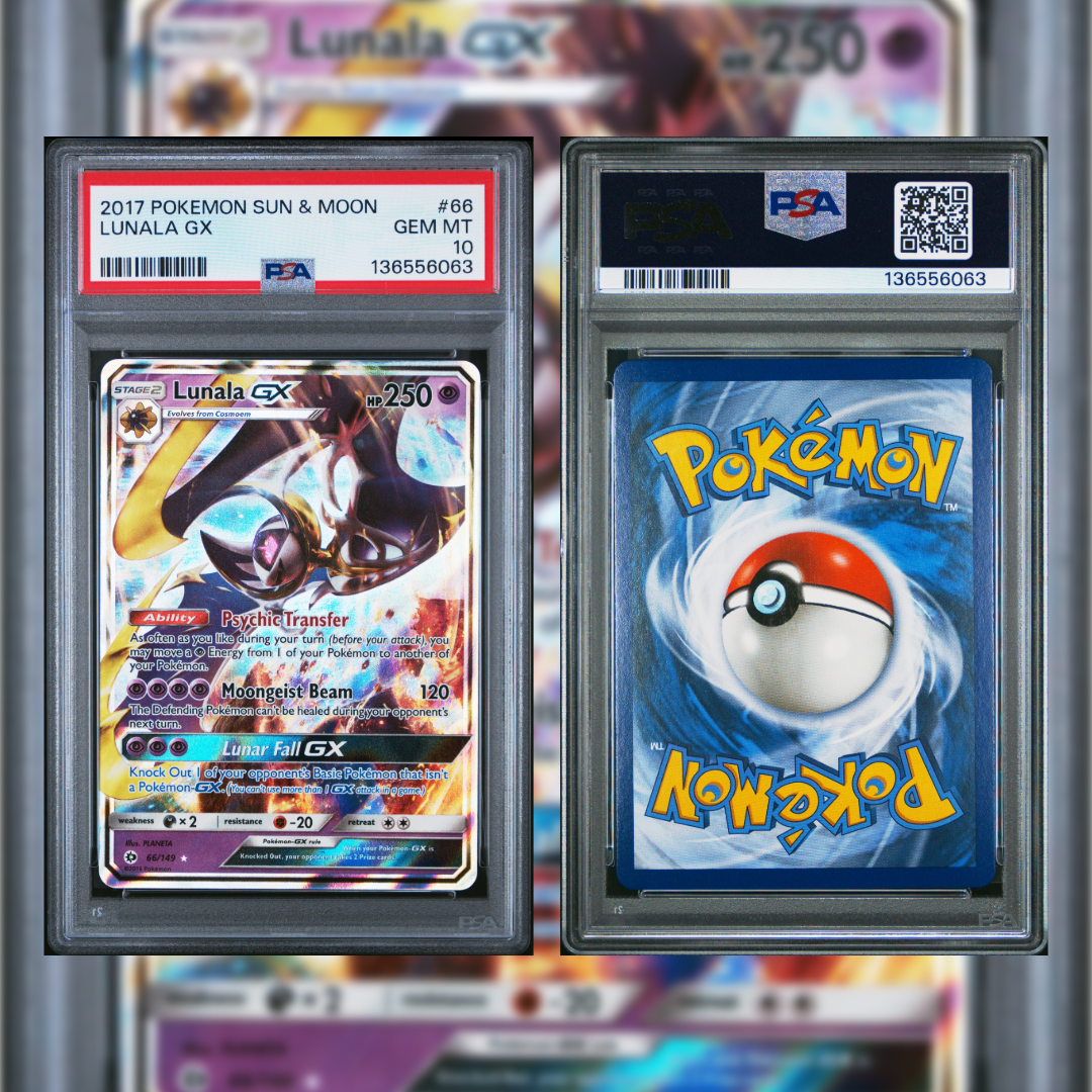 2017 Lunala GX #66 PSA 10 136556063
