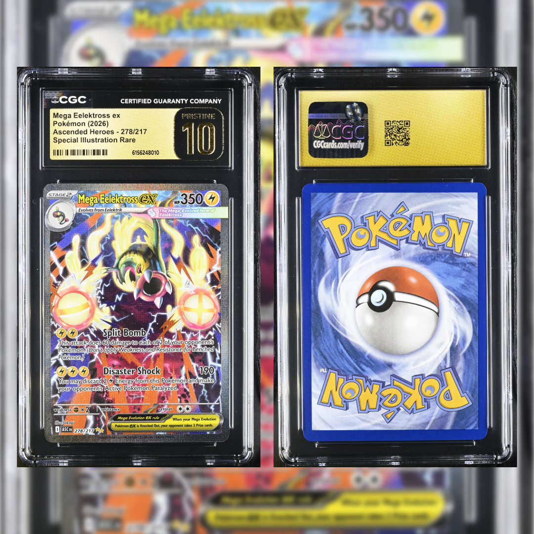 2026 Mega Eelektross ex #278 CGC PRISTINE 10 6156248010