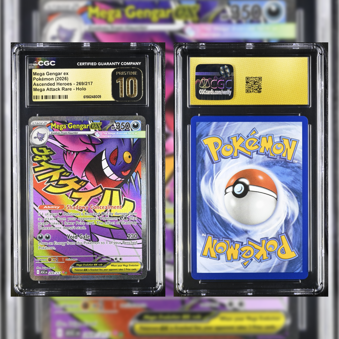 2026 Mega Gengar ex #269 CGC PRISTINE 10 6156248009