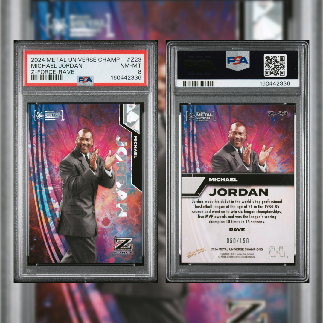2024 Michael Jordan #Z23 PSA 8 160442336