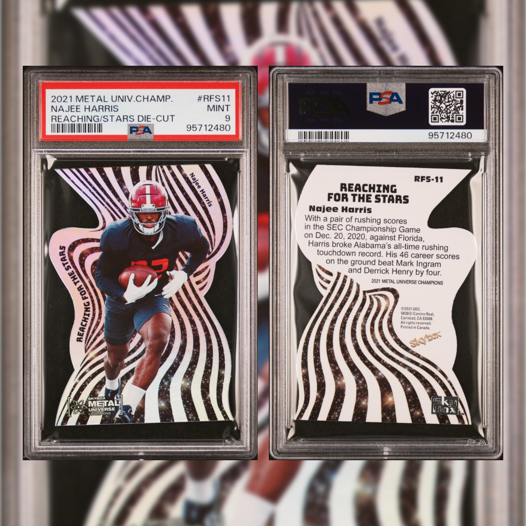 2021 Najee Harris #RFS11 PSA 9 95712480