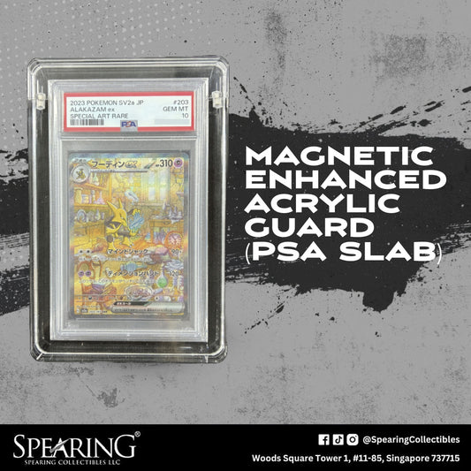 🧲 Magnetic Enhanced Acrylic Guard for PSA Graded Card Slabs – ☀️ UV Protection