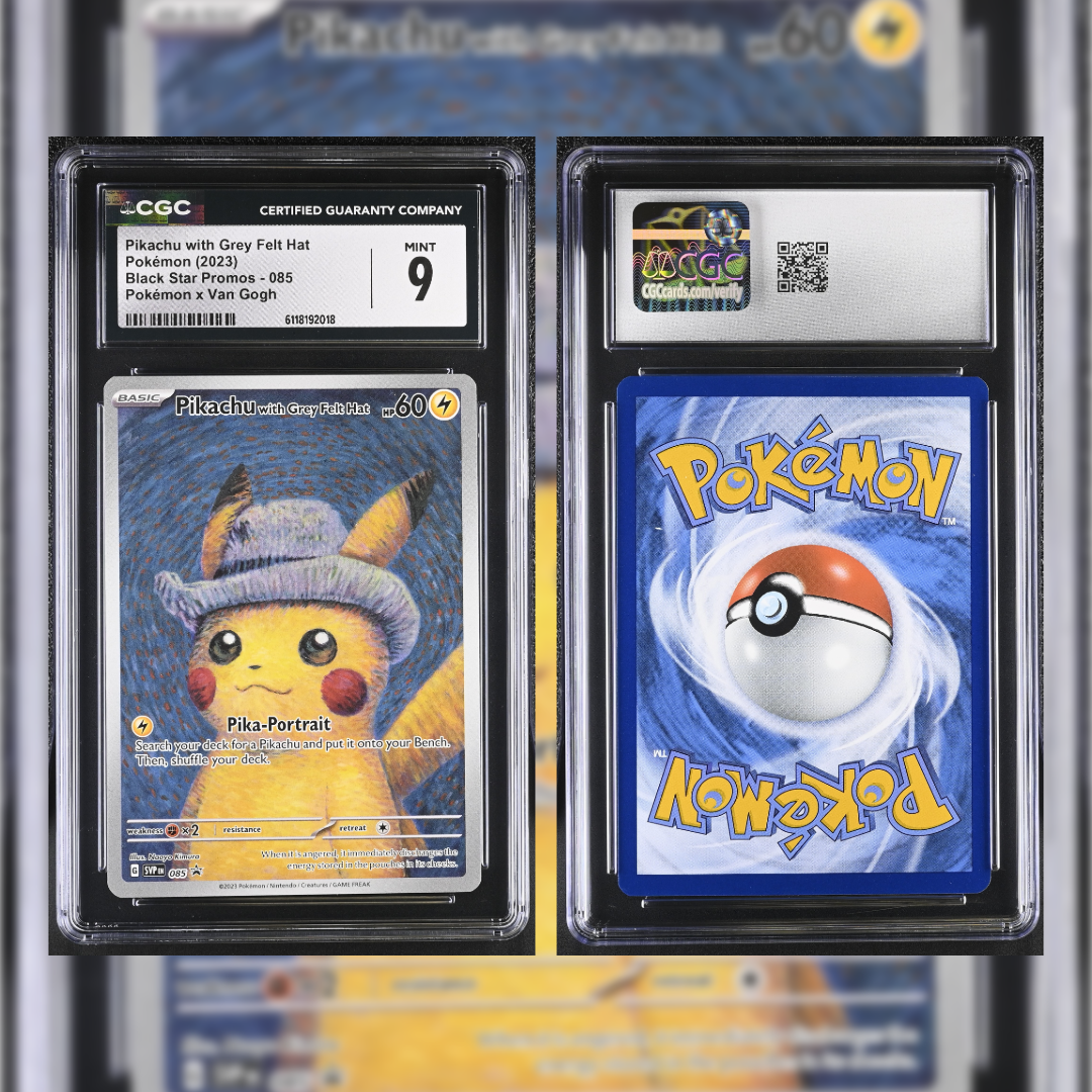 2023 Pikachu with Grey Felt Hat #085 CGC 9 6118192018