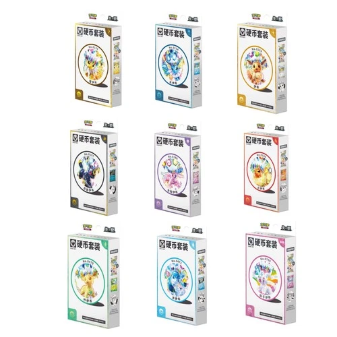 Pokémon TCG: Eeveelution Coin Set (Simplified Chinese)