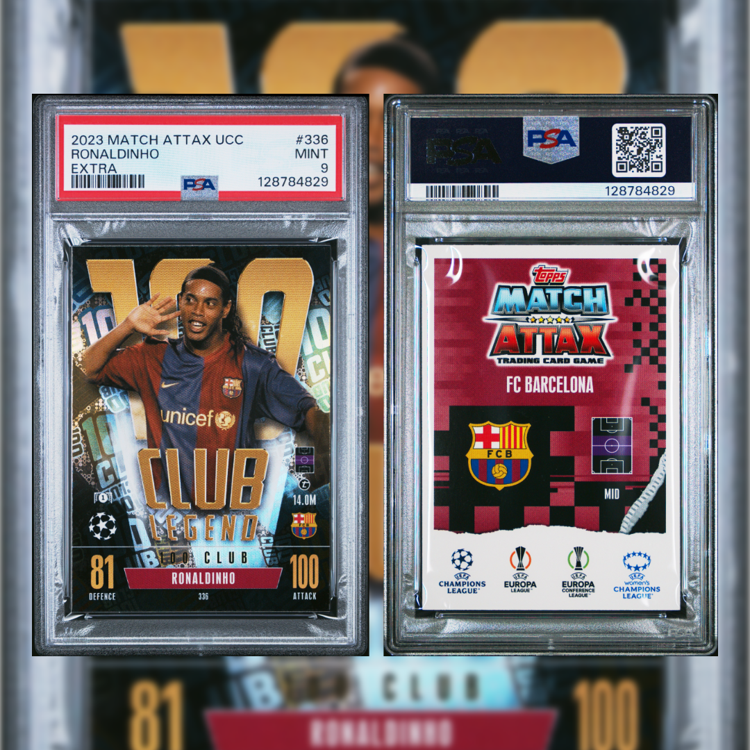 2023 Ronaldinho #336 PSA 9 128784829