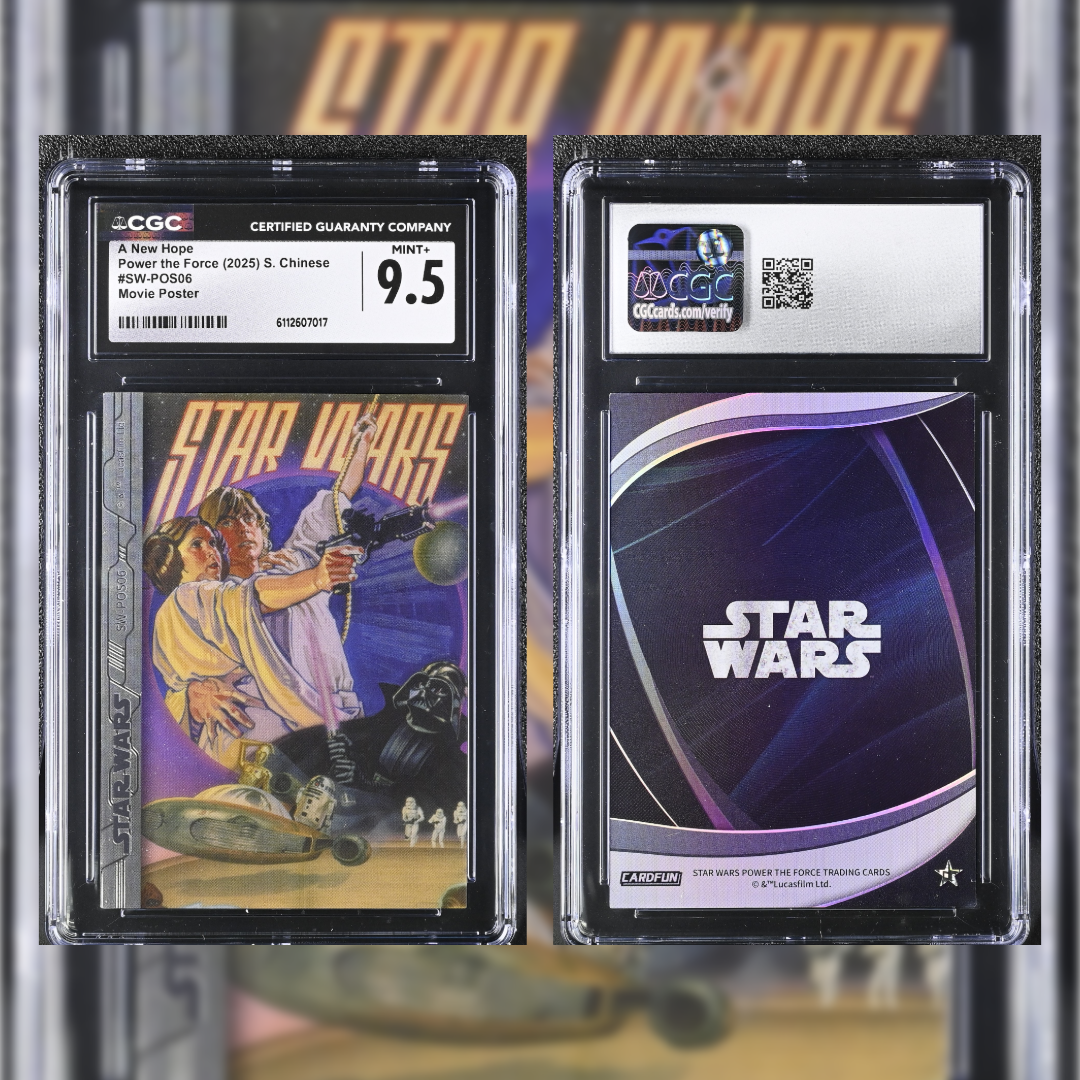2025 A New Hope #SW-POS06 CGC 9.5 6112607017