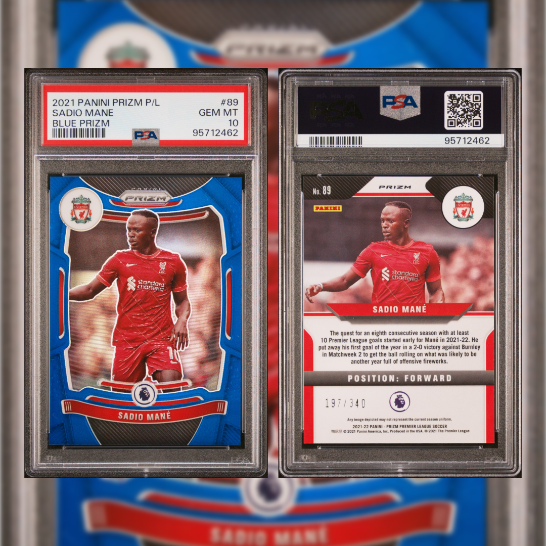 2021 Panini Prizm P/L Sadio Mane #89 PSA 10 95712462