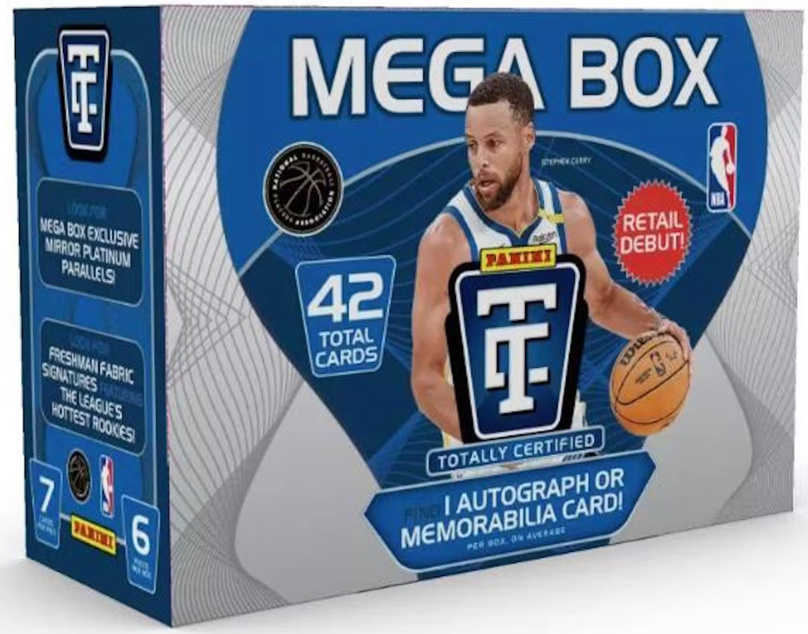 2024-25 Panini Totally Certified Basketball Mega Box