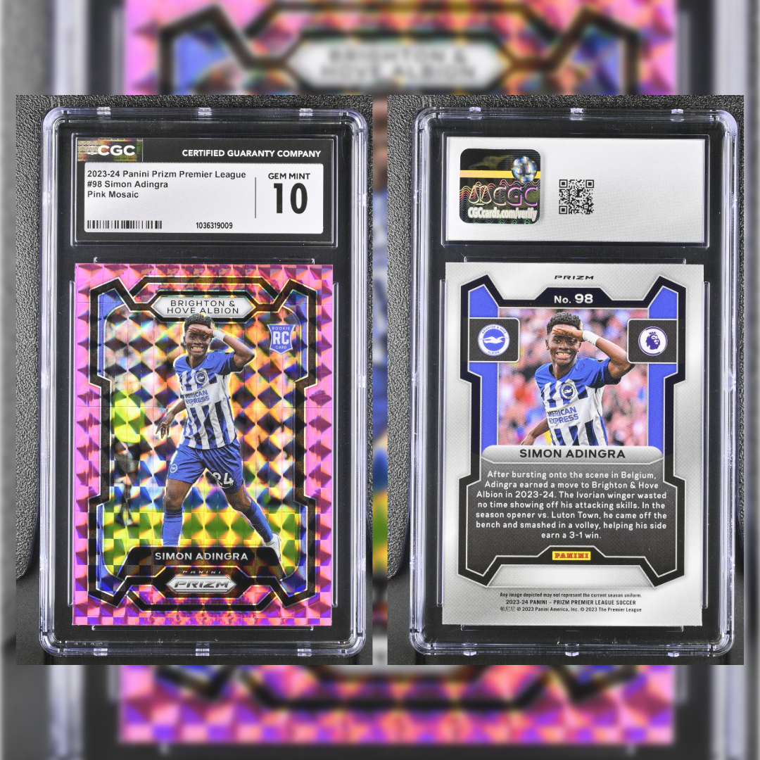 2023-24 Simon Adingra #98 CGC GEM MINT 10 1036319009