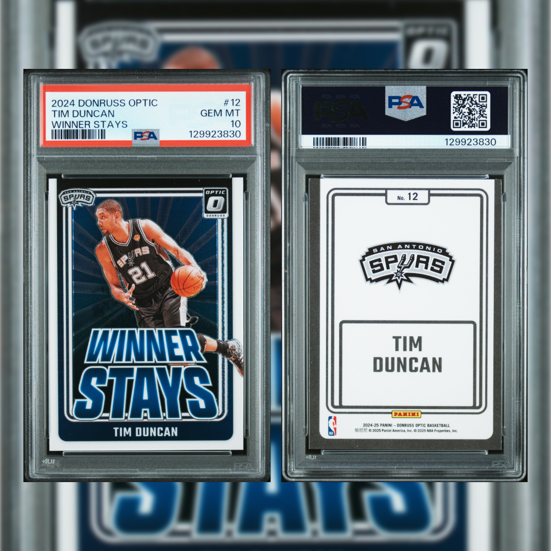 2024 Tim Duncan #12 PSA 10 129923830
