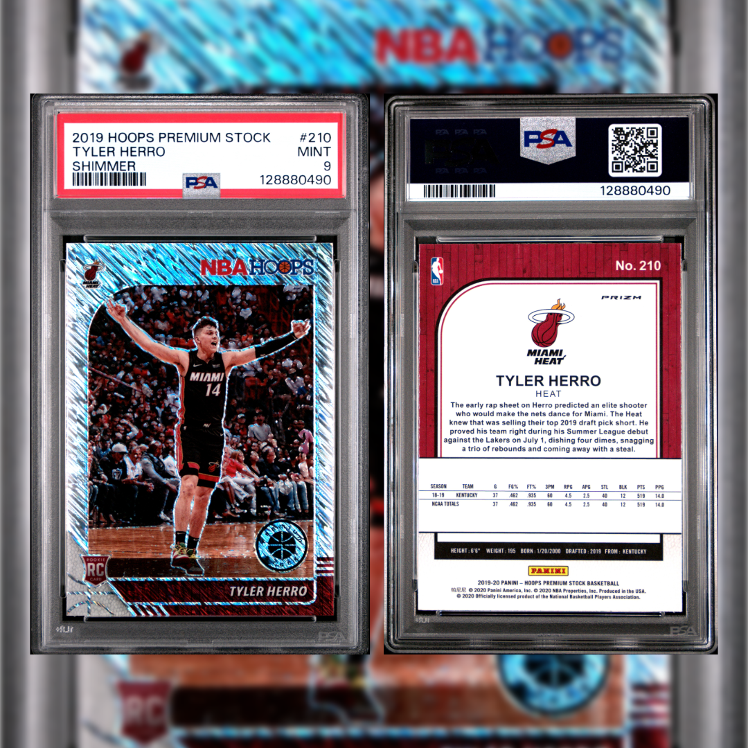 2019 Tyler Herro #210 PSA 9 128880490