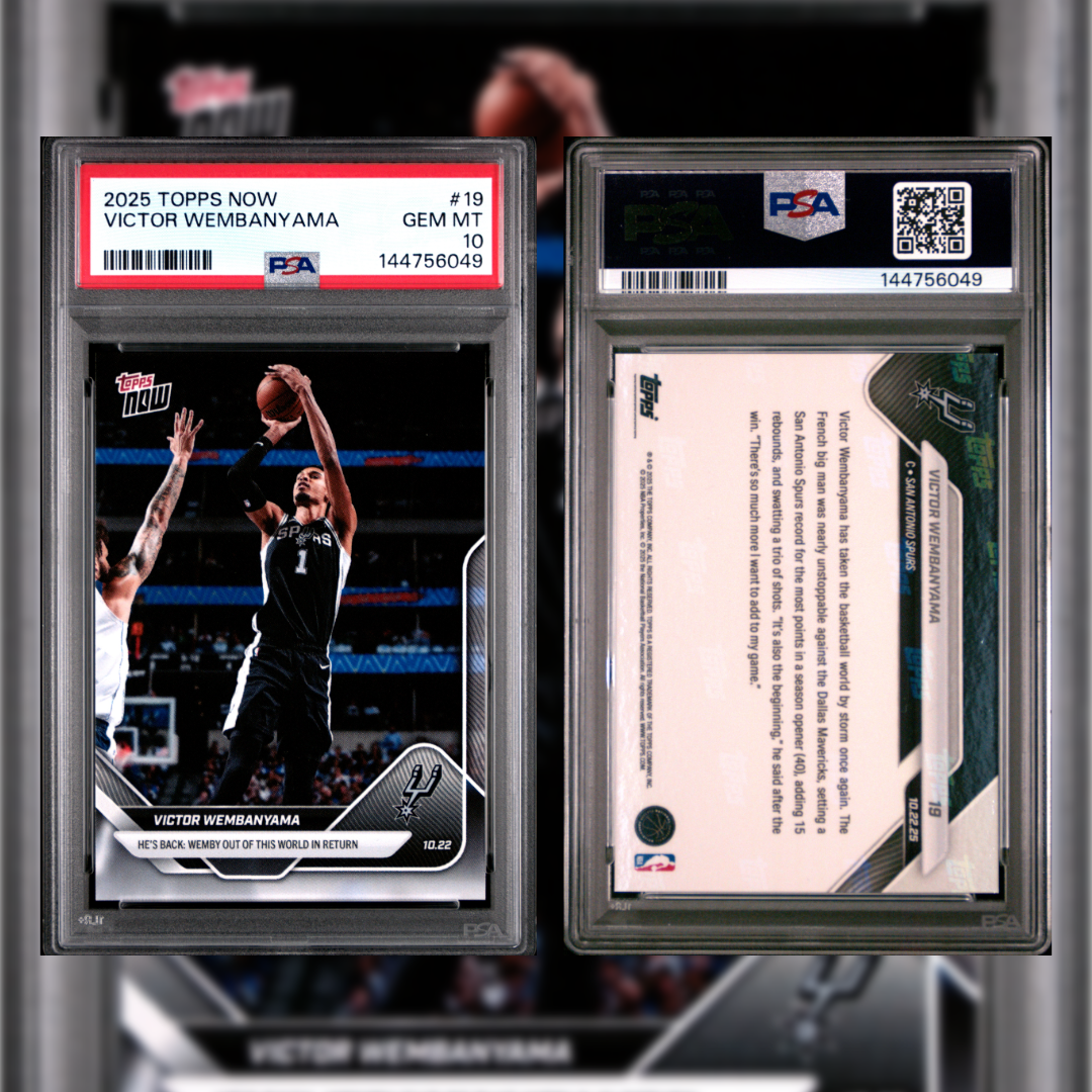 2025 Victor Wembanyama #19 PSA 10 144756049