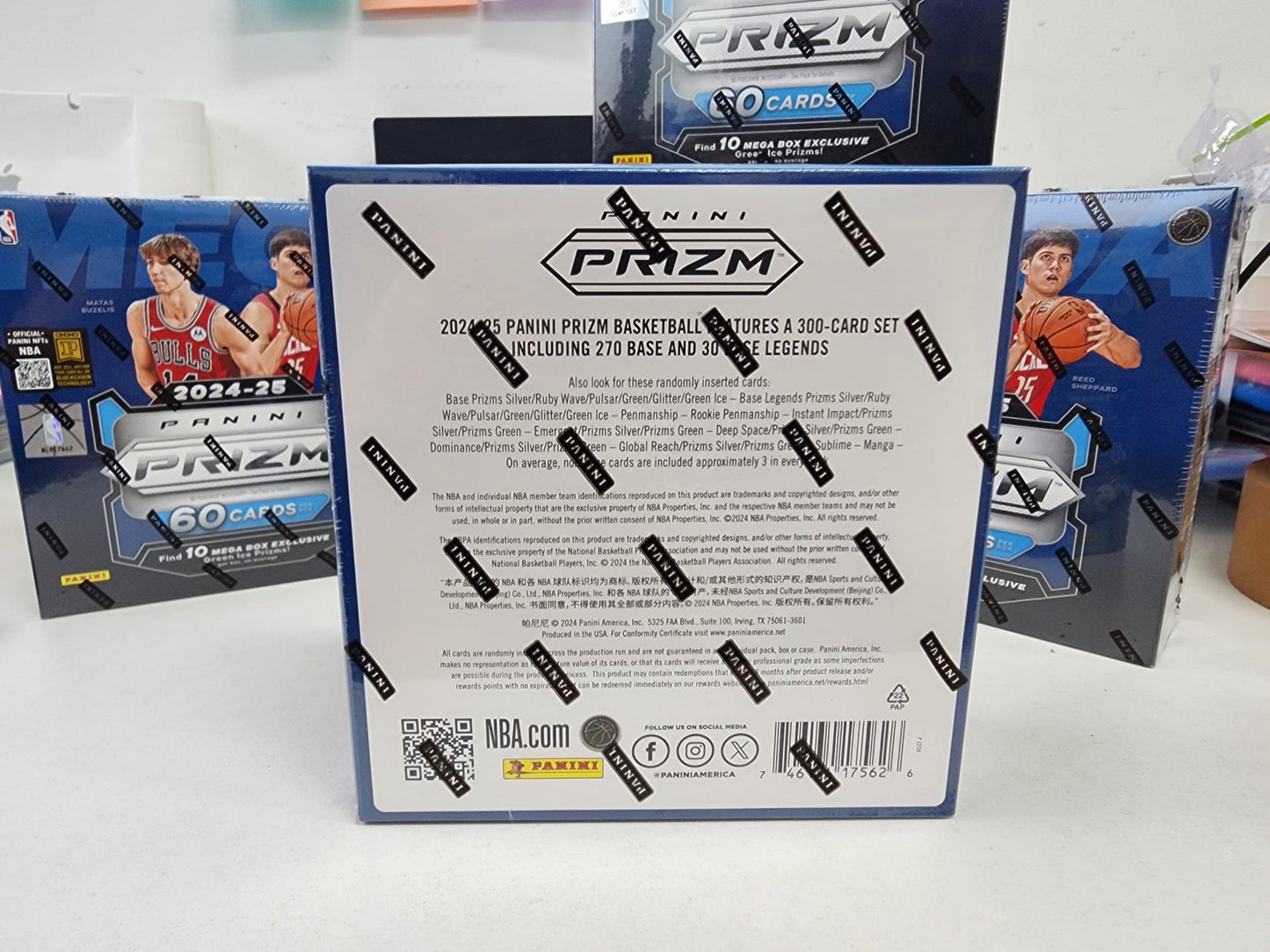 2024-25 Panini Prizm Basketball Hobby Mega Box