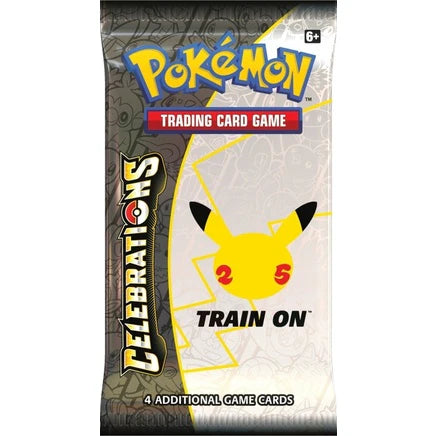 Pokemon TCG: Celebrations Booster Pack (4 Cards)