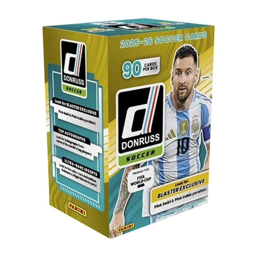 2025-26 Donruss Road to FIFA World Cup ‘26 Hobby Blaster Box