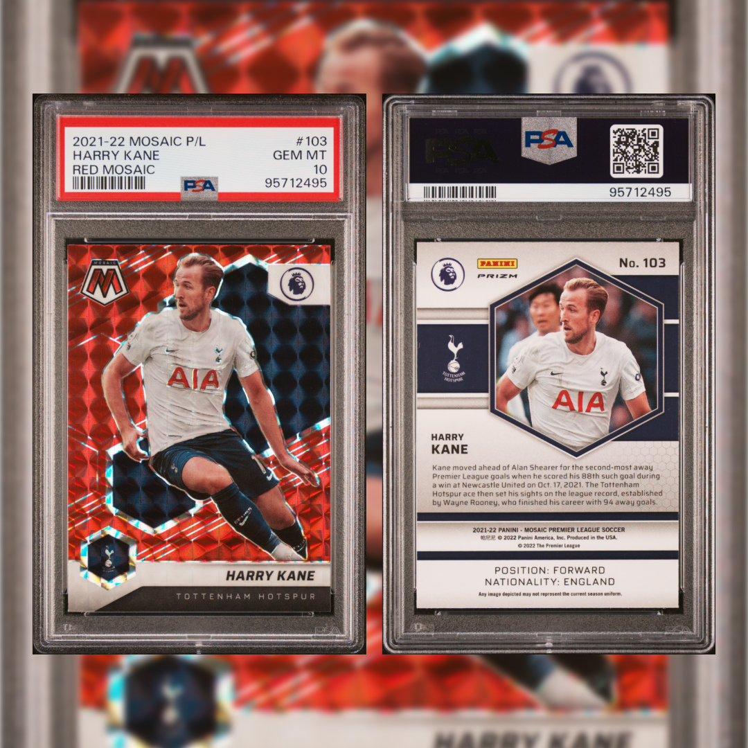 2021-22 Mosaic P/L Harry Kane #103 PSA 10 95712495