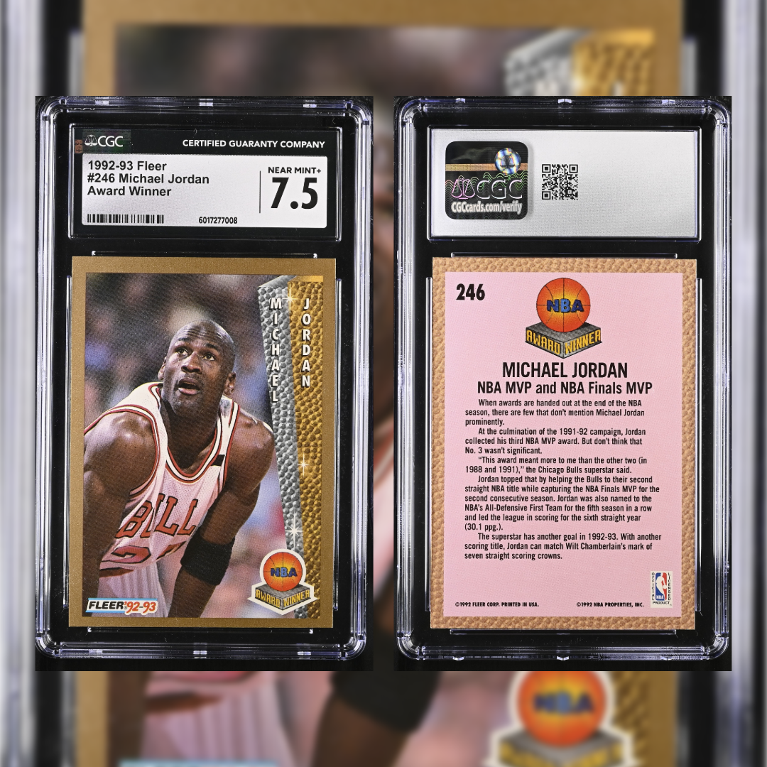 1992-93 Michael Jordan #246 CGC 7.5 6017277008