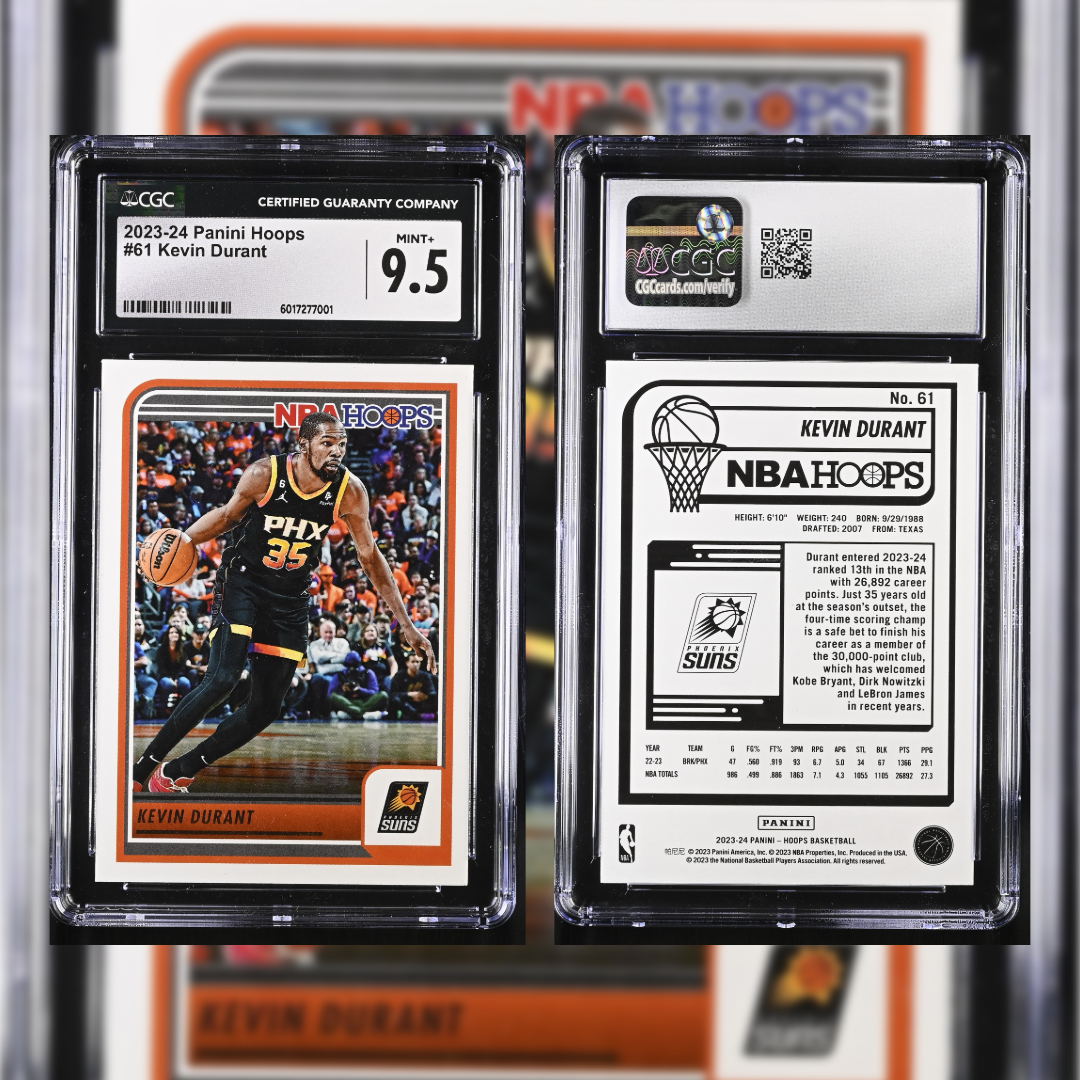 2023-24 Kevin Durant #61 CGC 9.5 6017277001