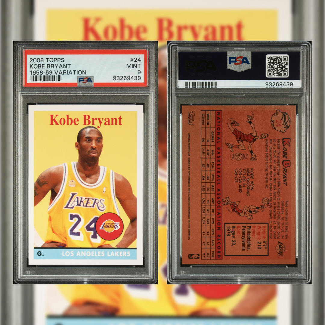 2008 Kobe Bryant #24 PSA 9 93269439