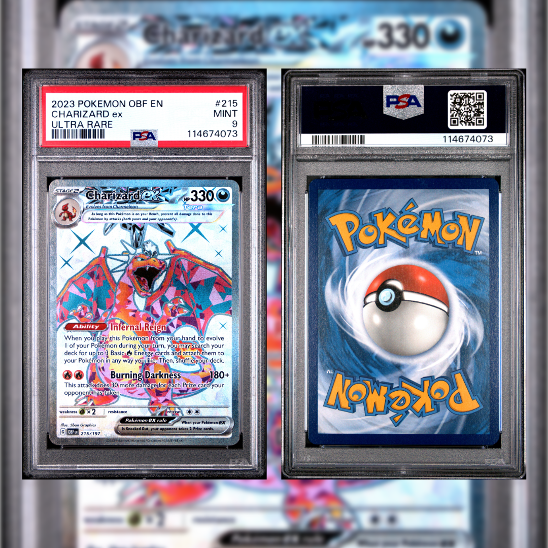 2023 Charizard ex #215 PSA 9 114674073
